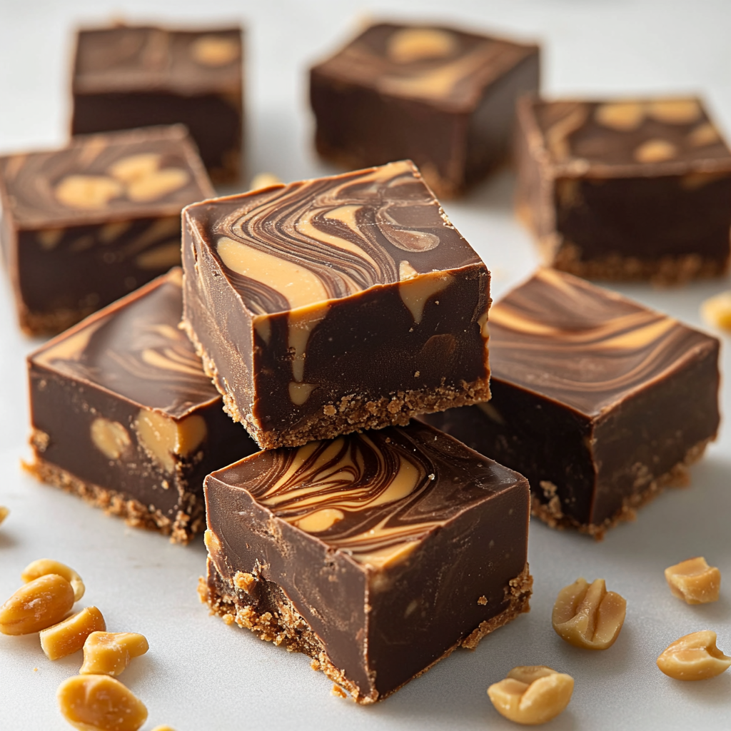 Chocolate Peanut Butter Fudge 8 Chocolate Peanut Butter Fudge