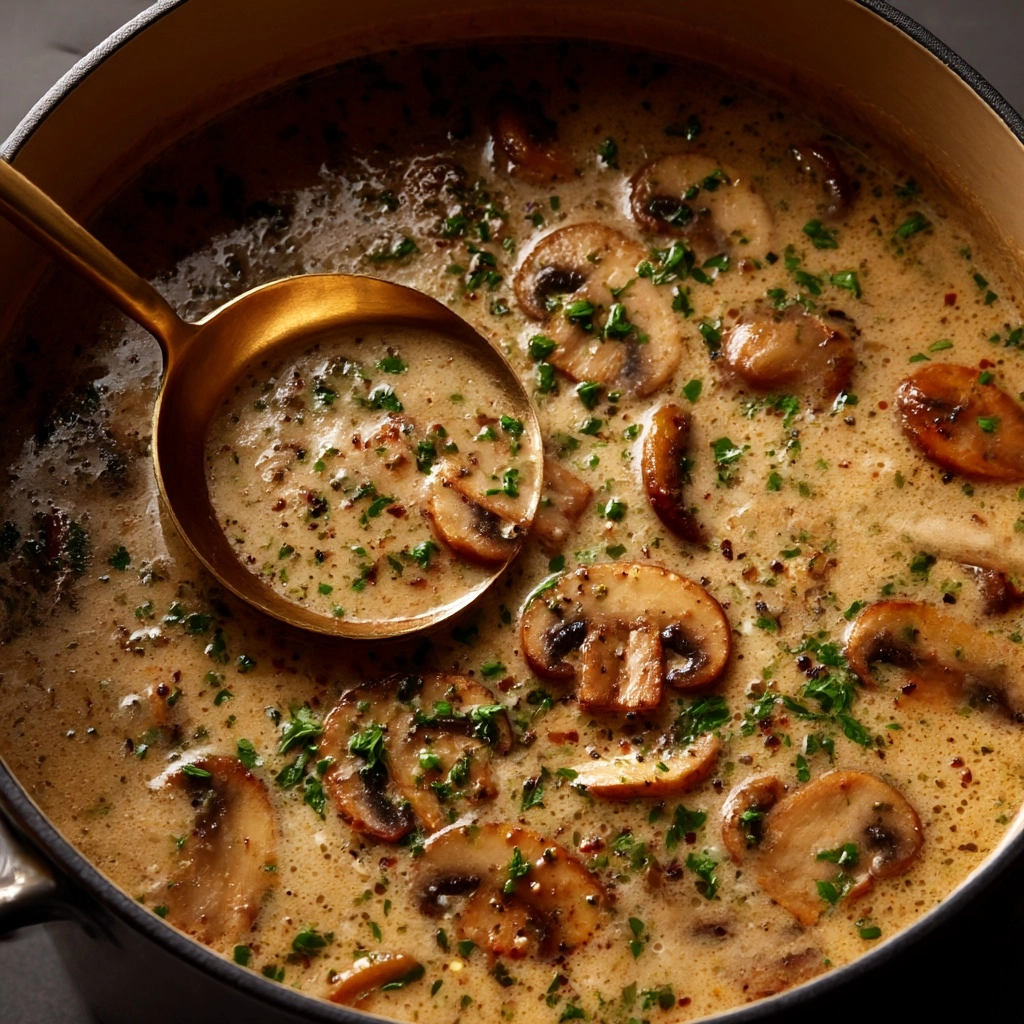 Hungarian Mushroom Soup Recipe - Recipe Image