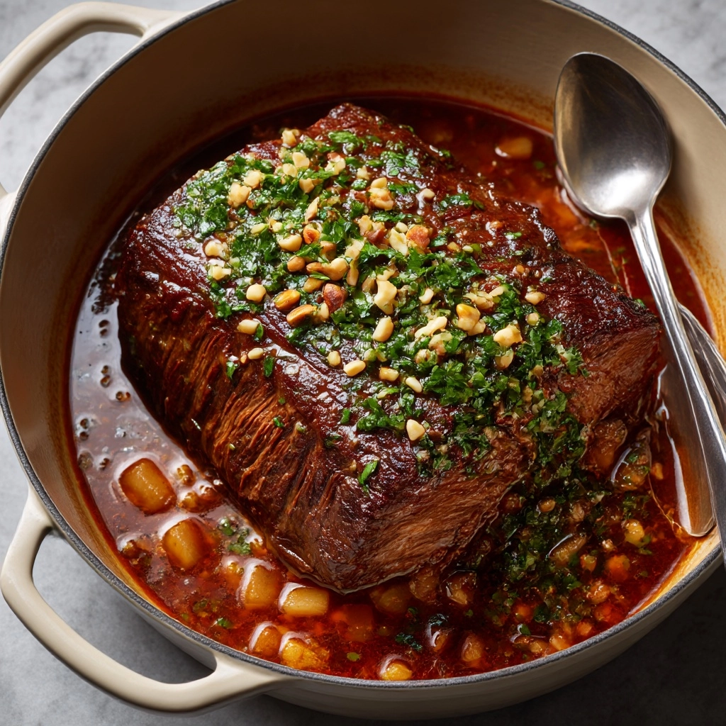 Italian Style Braised Brisket Recipe - Recipe Image