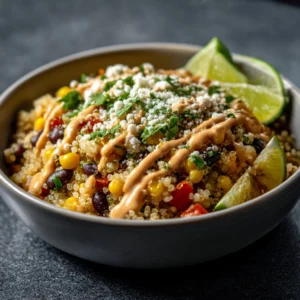 Elote-Style Quinoa Salad Recipe