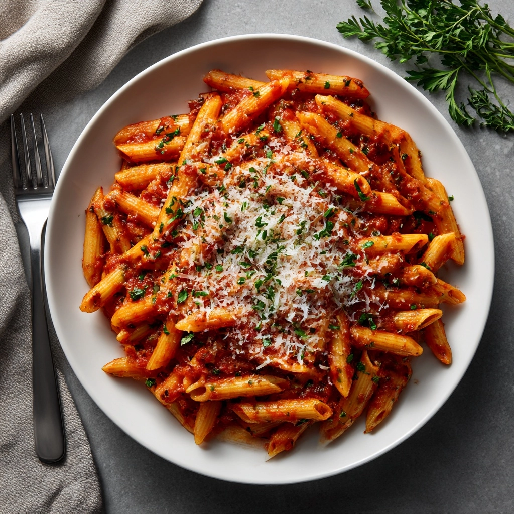 Penne Arrabbiata Recipe - Recipe Image