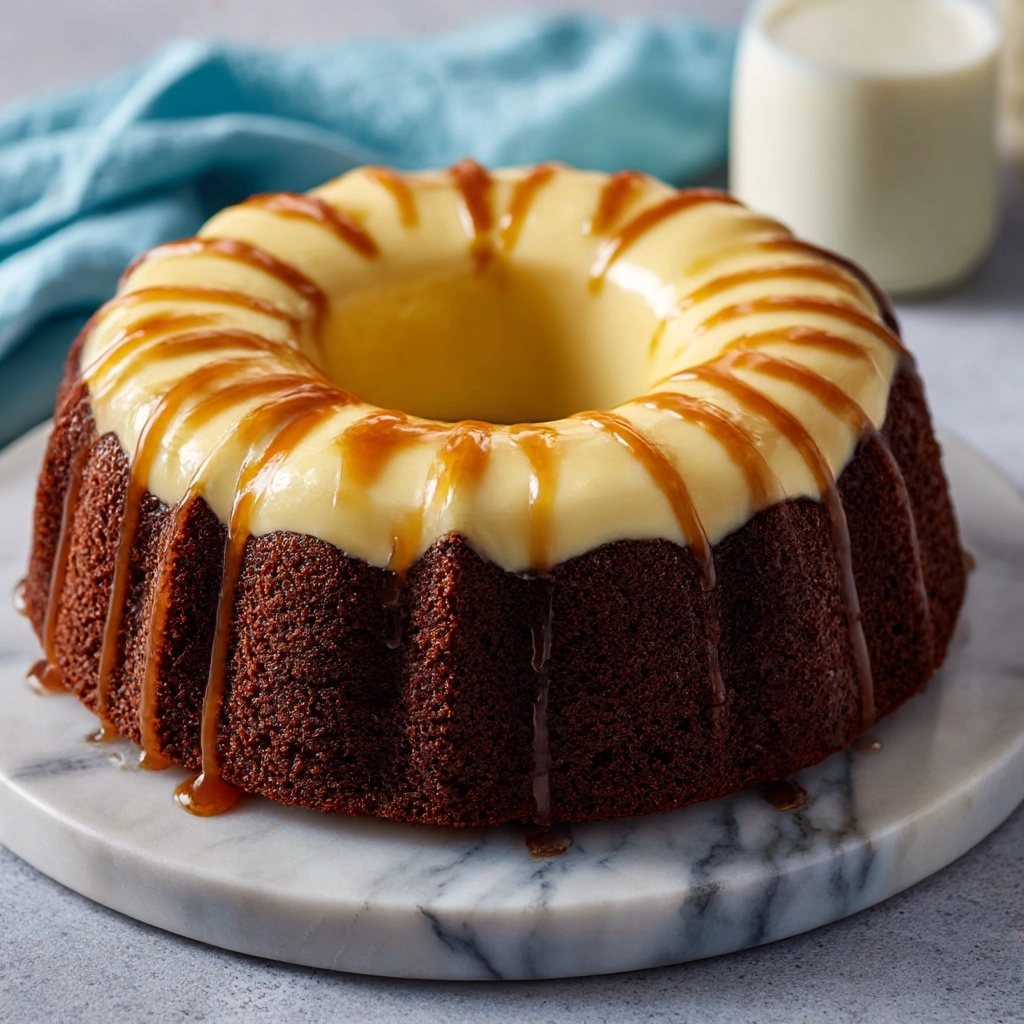 Chocoflan Recipe - Recipe Image