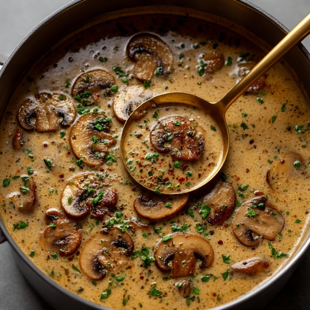 Hungarian Mushroom Soup Recipe - Recipe Image