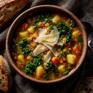 The Best Detox Crockpot Lentil Soup Recipe
