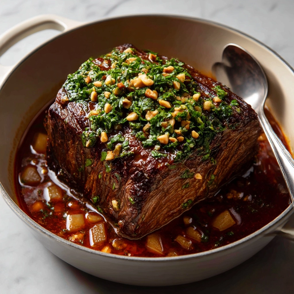 Italian Style Braised Brisket Recipe - Recipe Image