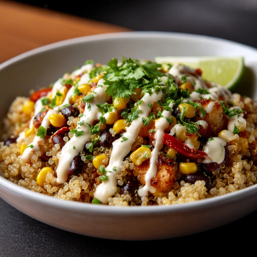 Elote-Style Quinoa Salad Recipe - Recipe Image