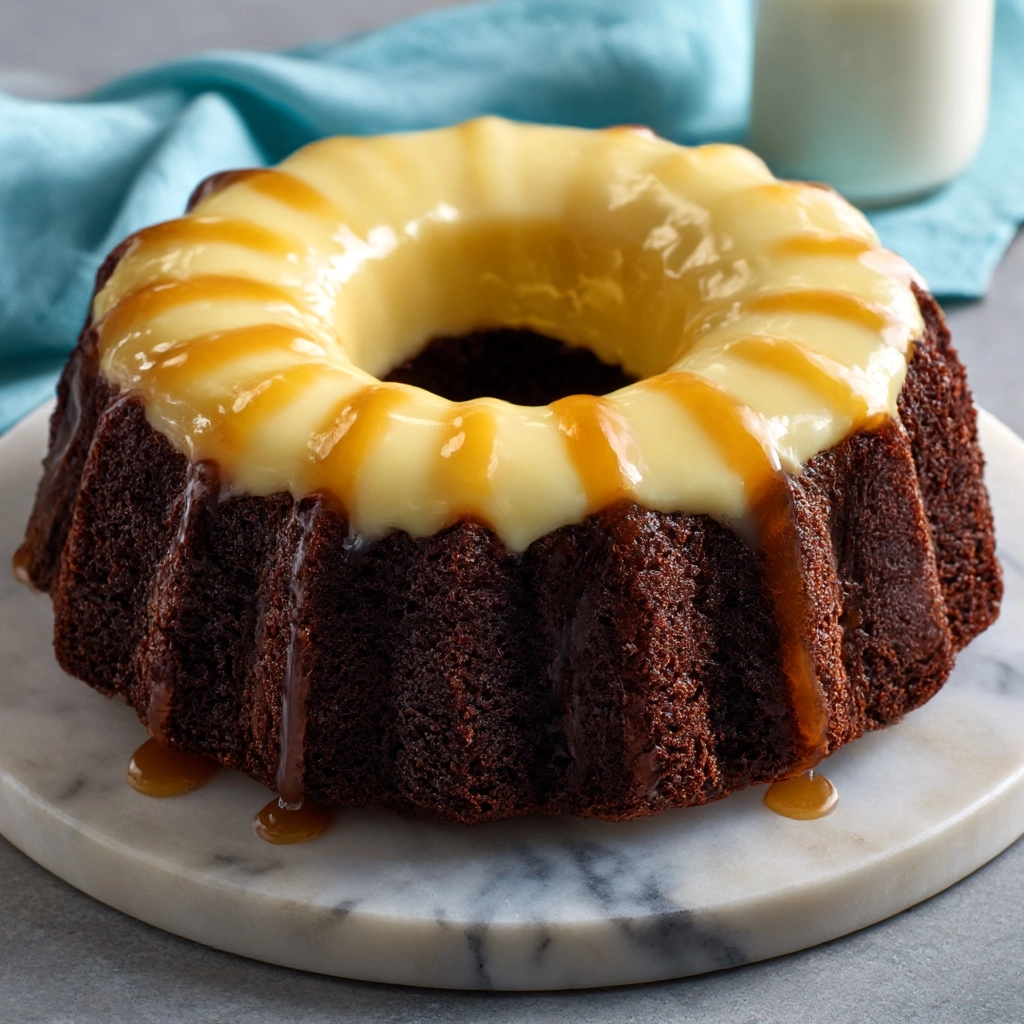 Chocoflan Recipe - Recipe Image