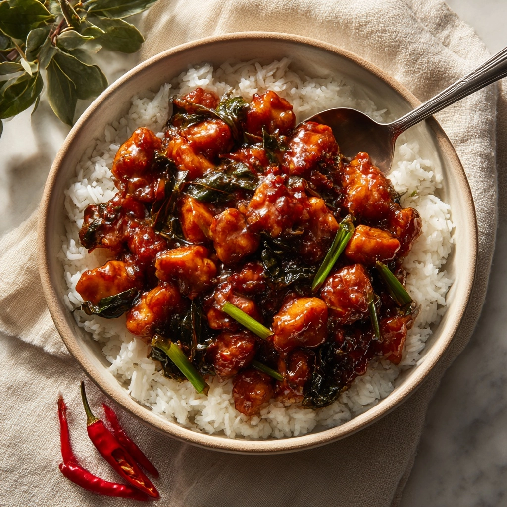 Thai Basil Chicken Recipe - Recipe Image