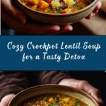 The Best Detox Crockpot Lentil Soup Recipe