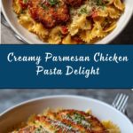 Southern Style Creamy Parmesan Chicken Pasta Recipe