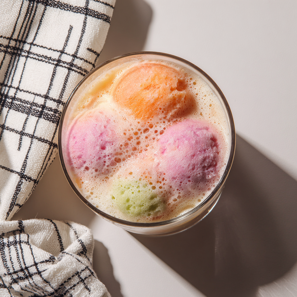 Rainbow Sherbet Punch