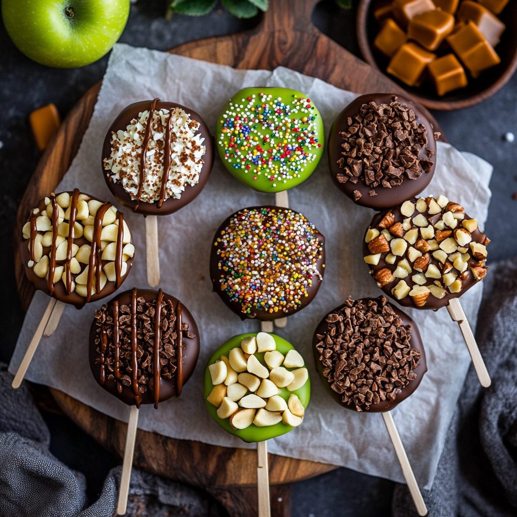 Caramel Apple Slices