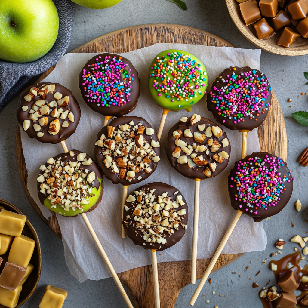 Caramel Apple Slices