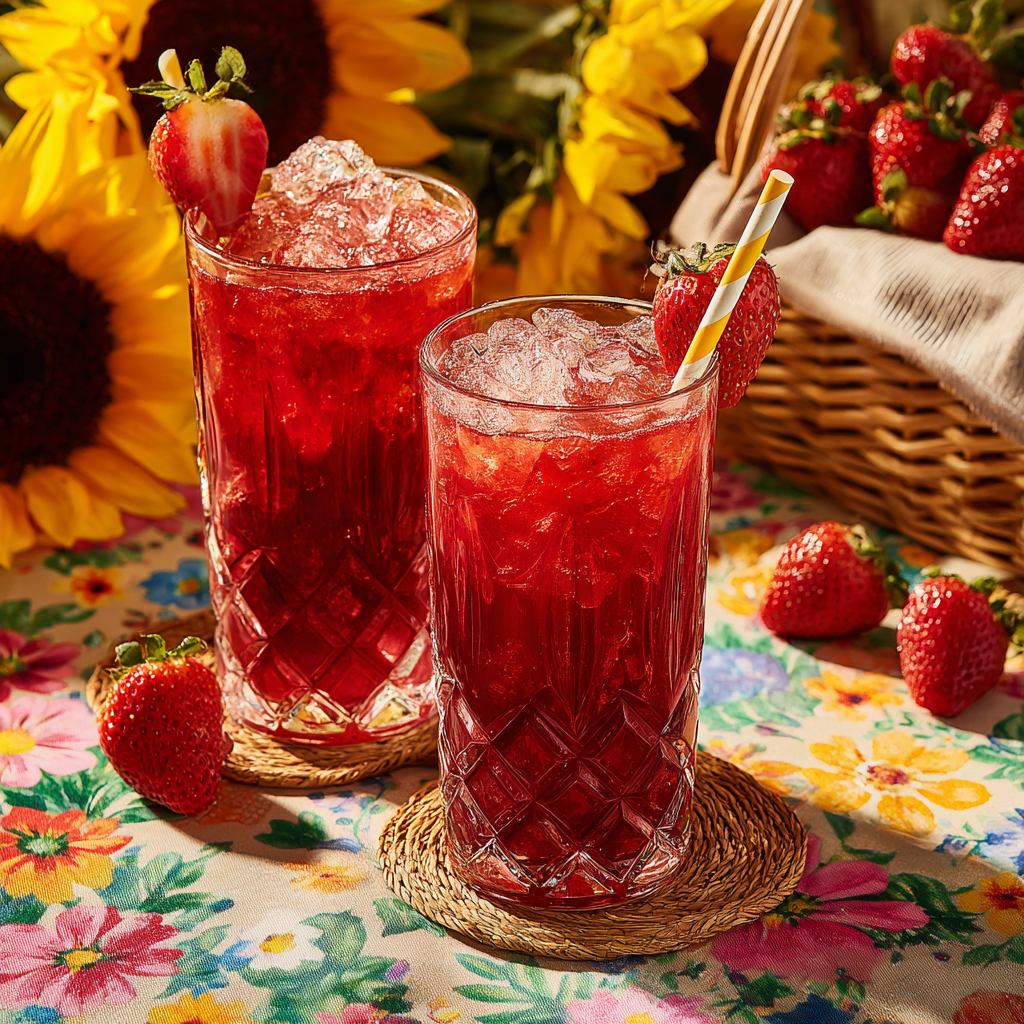 Strawberry Sweet Tea