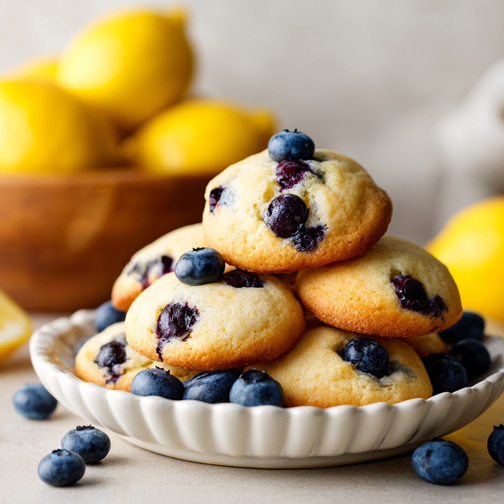 Lemon Blueberry Cookies