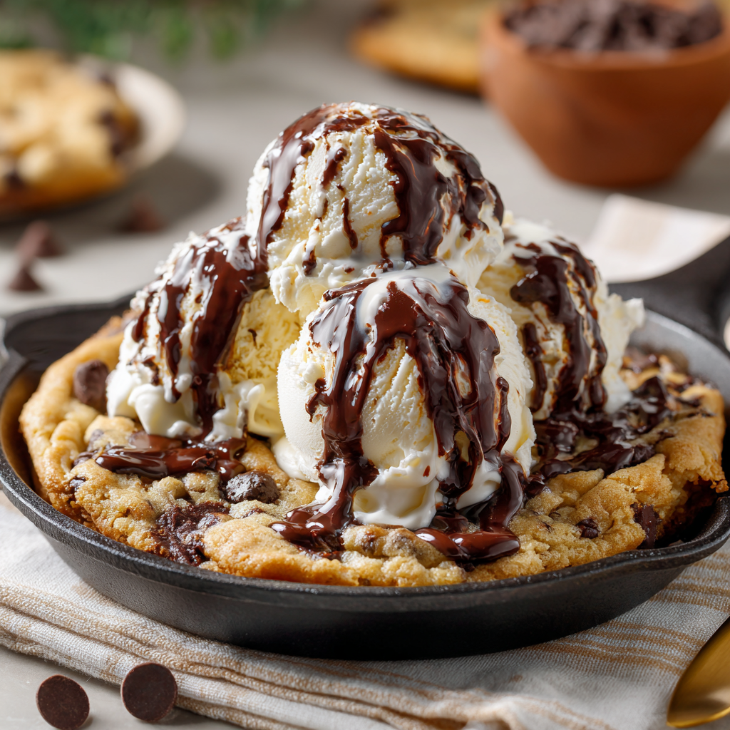 Pizookie - Chocolate Chip Skillet Cookie