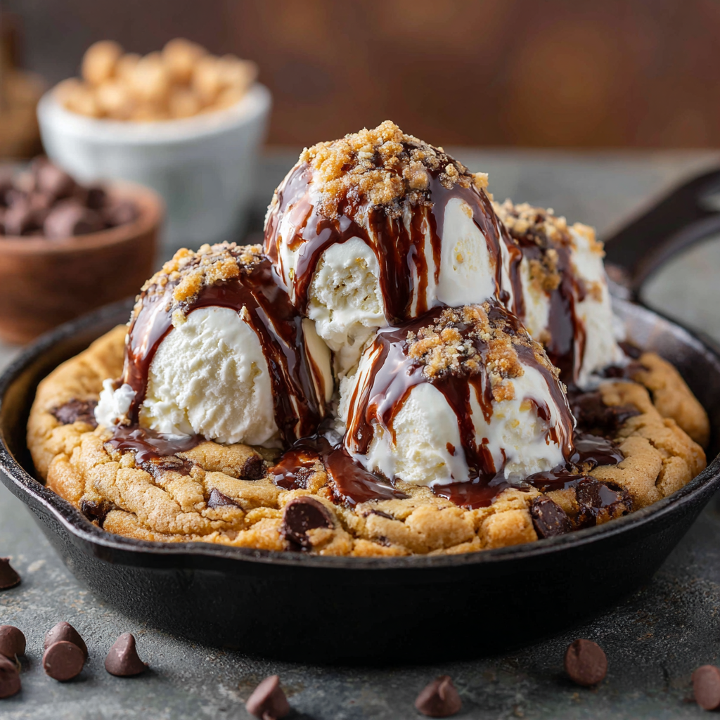 Pizookie - Chocolate Chip Skillet Cookie