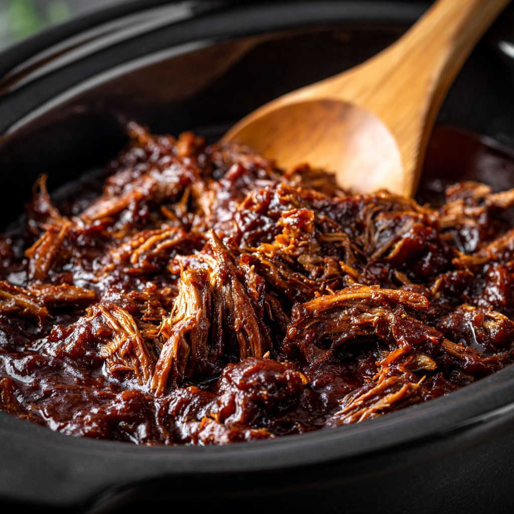 Slow Cooker BBQ Beef Brisket
