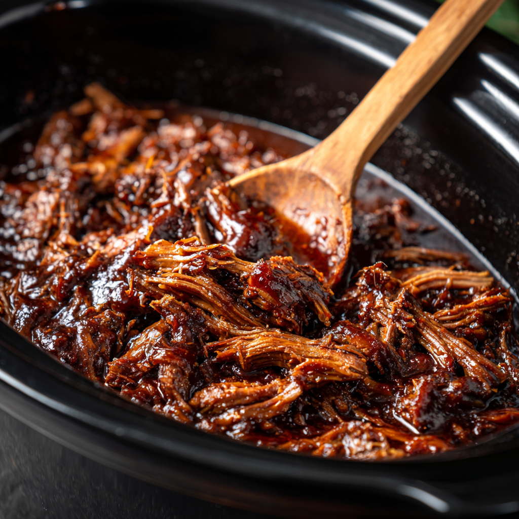 Slow Cooker BBQ Beef Brisket