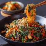Korean Glass Noodle Stir-Fry