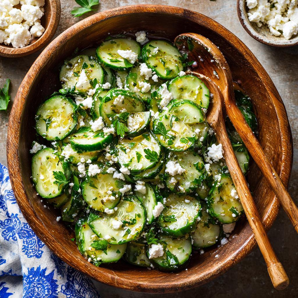 Cucumber Feta Salad Recipe