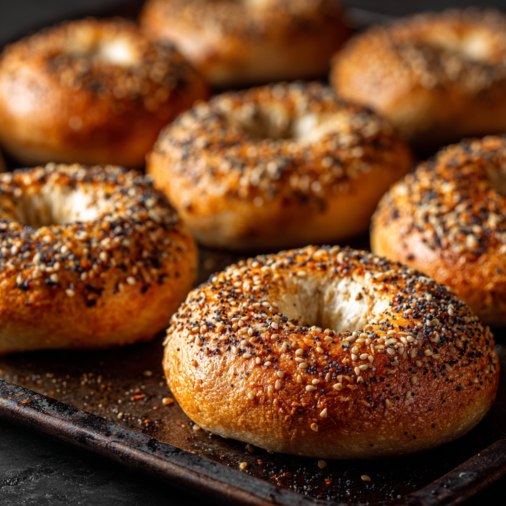 Greek Yogurt Bagels