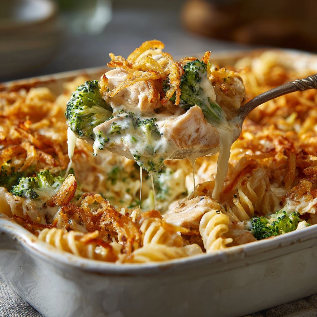 Chicken Broccoli Pasta Casserole