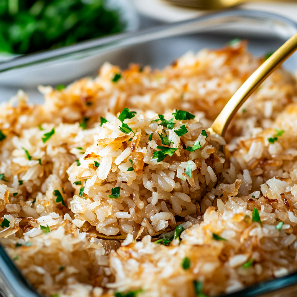 French Onion Rice