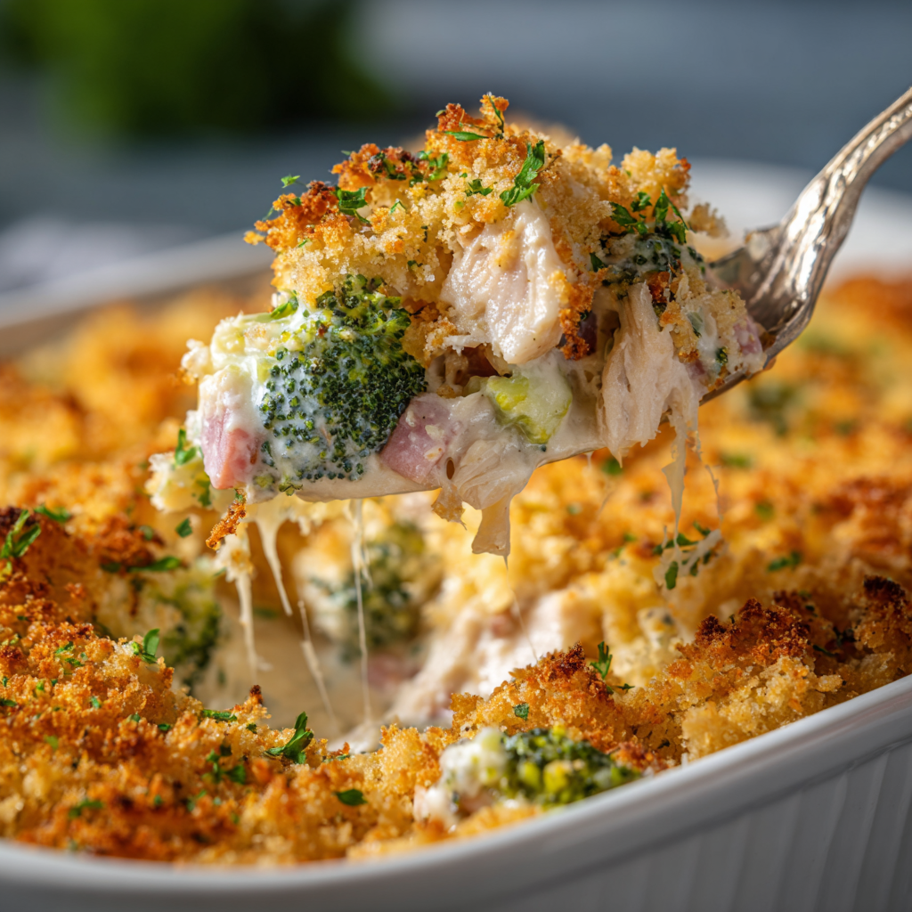 Chicken Cordon Bleu Casserole