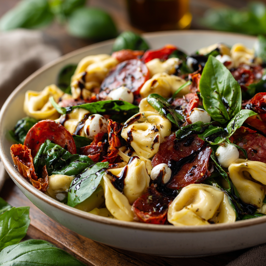 Tuscan Tortellini Salad
