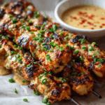 Bang Bang Chicken Skewers