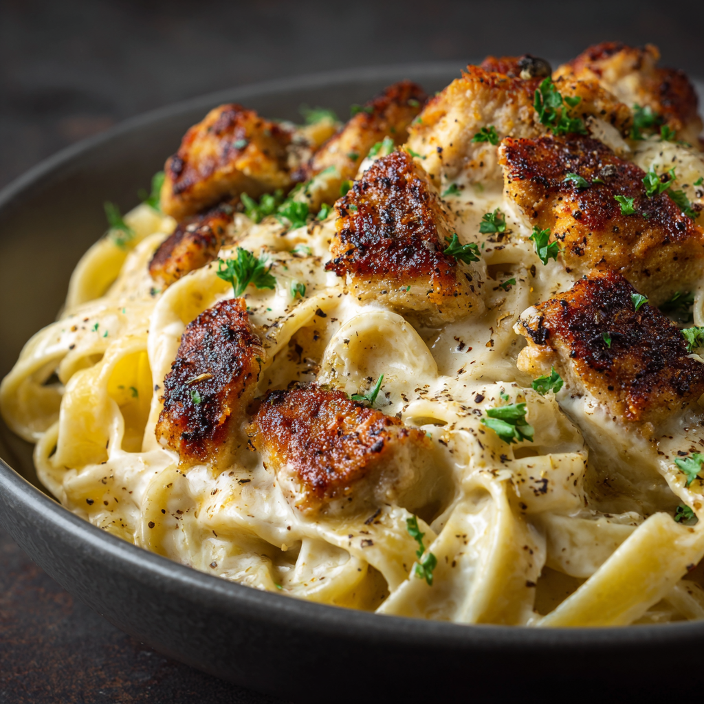 Creamy Chicken Alfredo Pasta