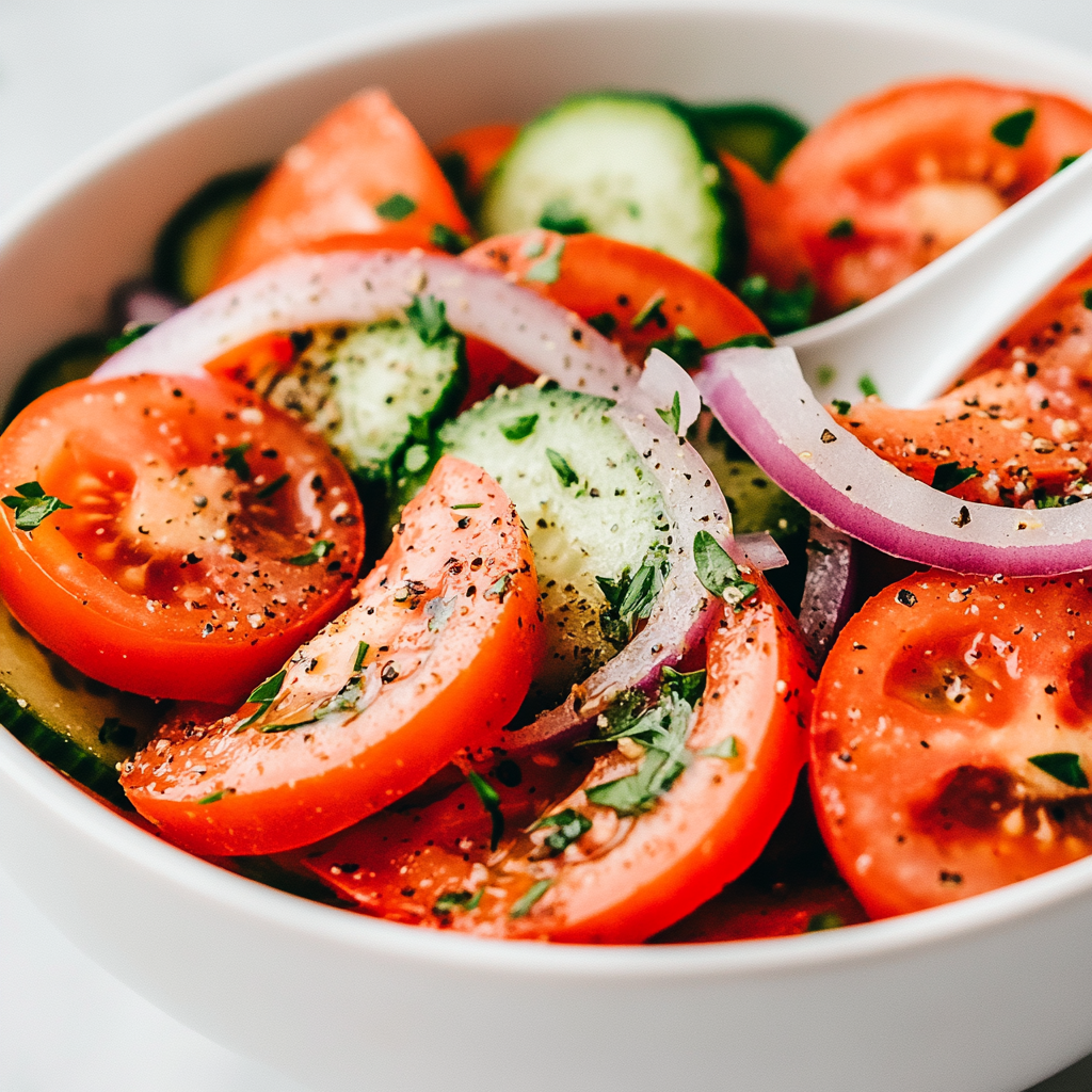 Tomato Cucumber Salad
