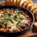 Cheesy Tomato White Bean Bake