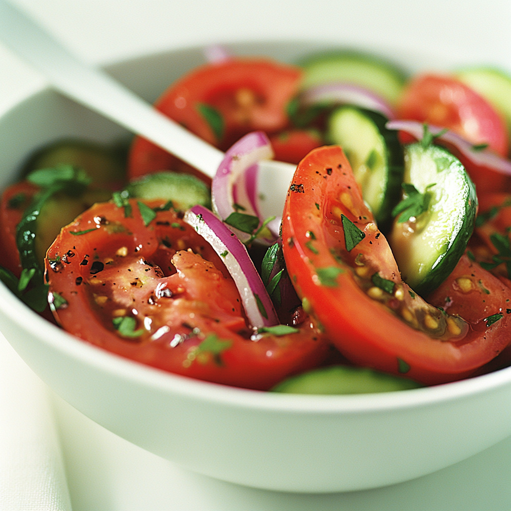 Tomato Cucumber Salad