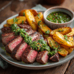 Steak Frites with Chimichurri