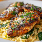 Creamy Lemon Chicken Orzo