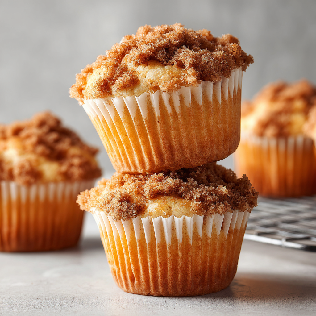 Cinnamon Streusel Muffins