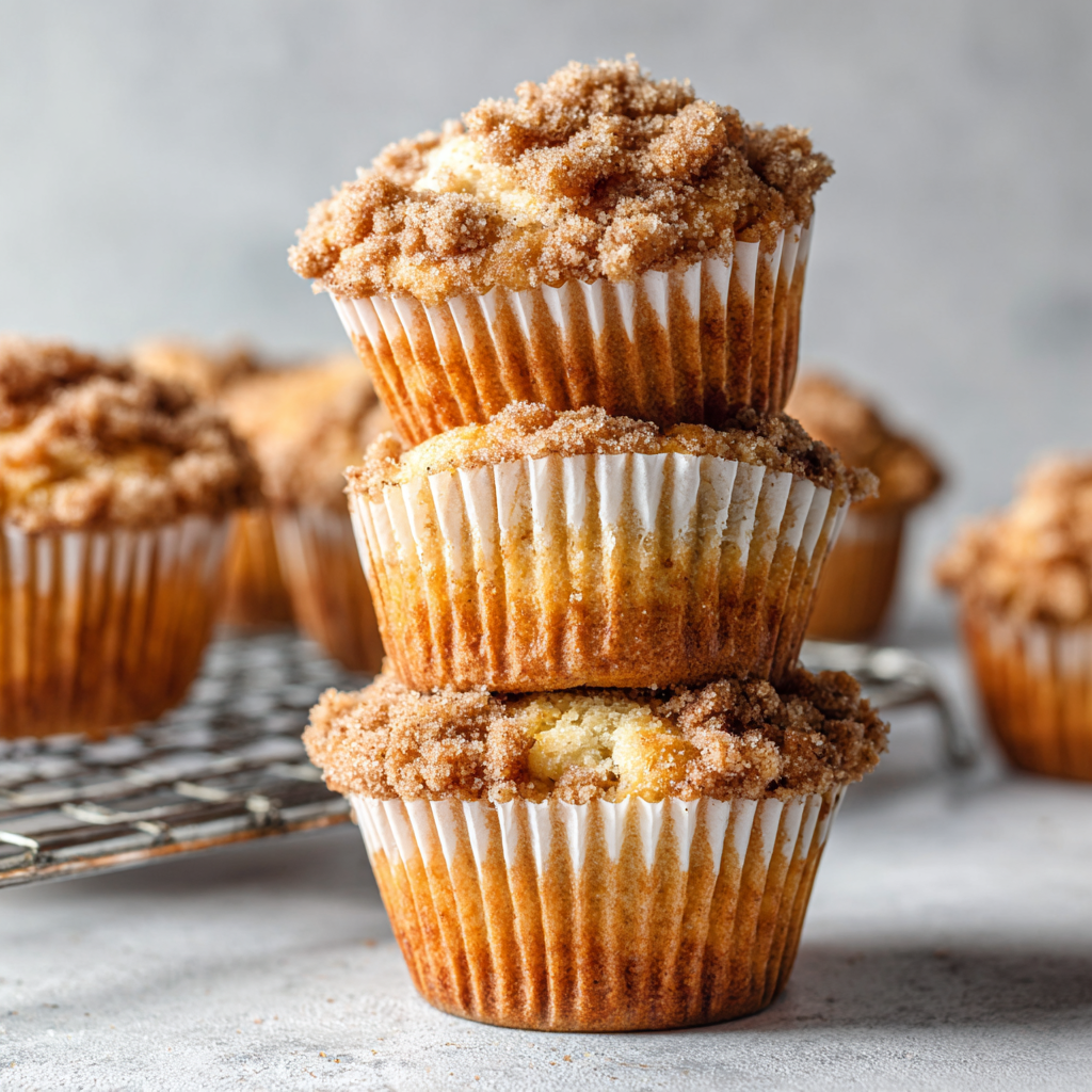 Cinnamon Streusel Muffins