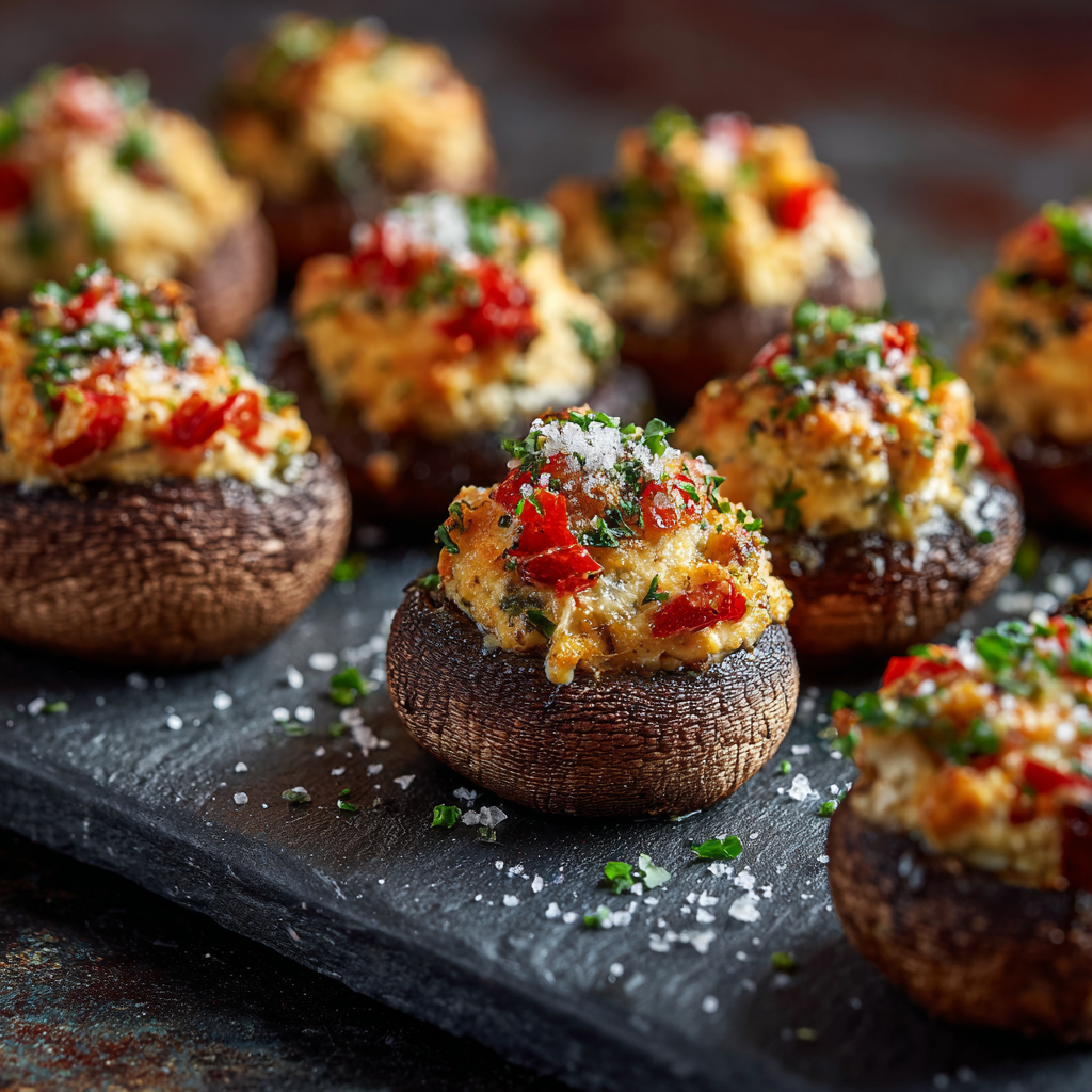 Sausage Stuffed Mushrooms