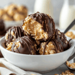 Peanut Butter Balls with Rice Krispies