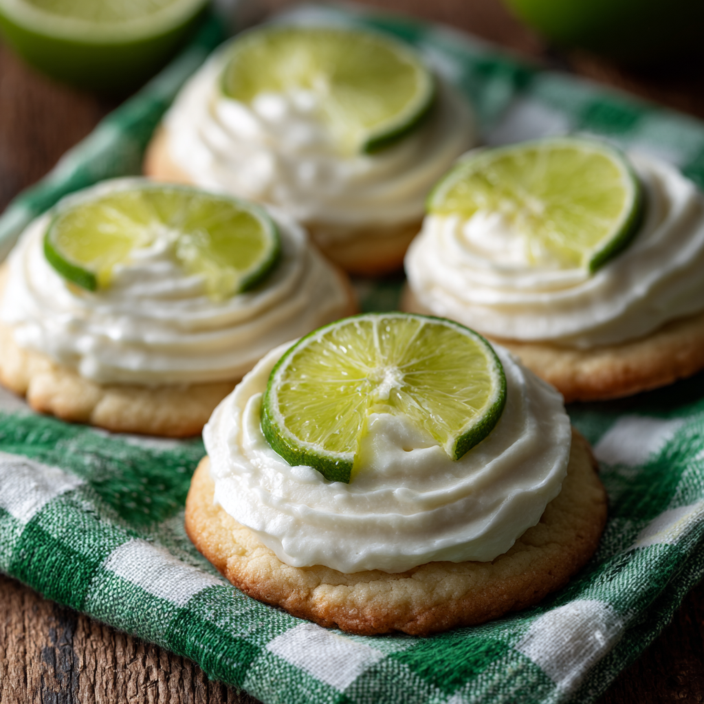 Coconut Lime Swig Cookies
