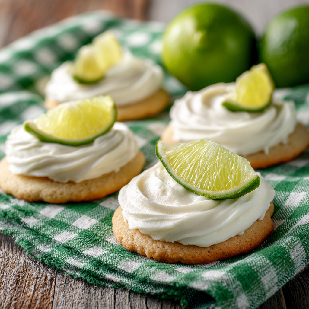 Coconut Lime Swig Cookies