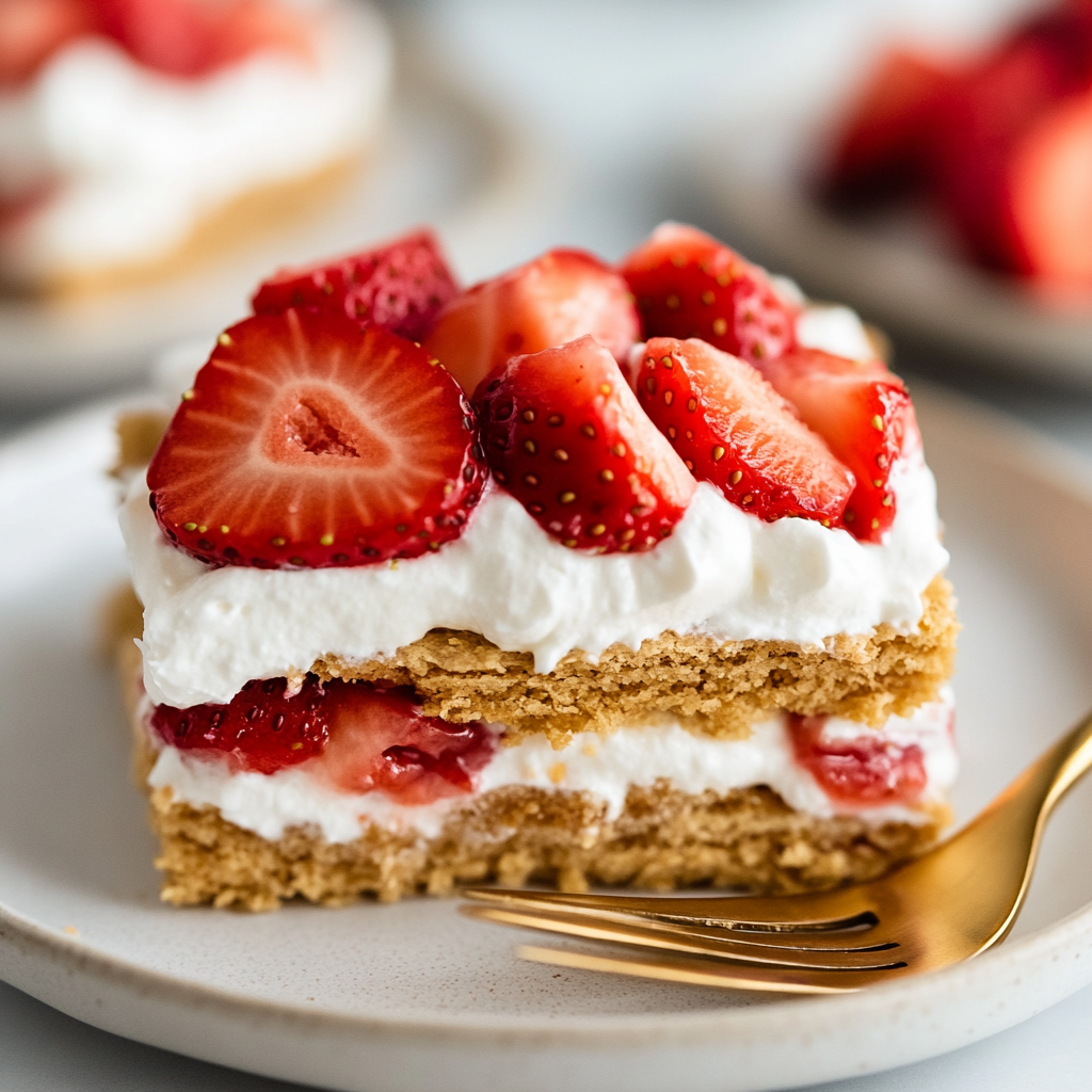 Strawberry Icebox Cake