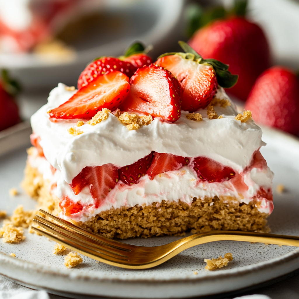 Strawberry Icebox Cake