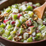 Waldorf Salad with Whipped Cream