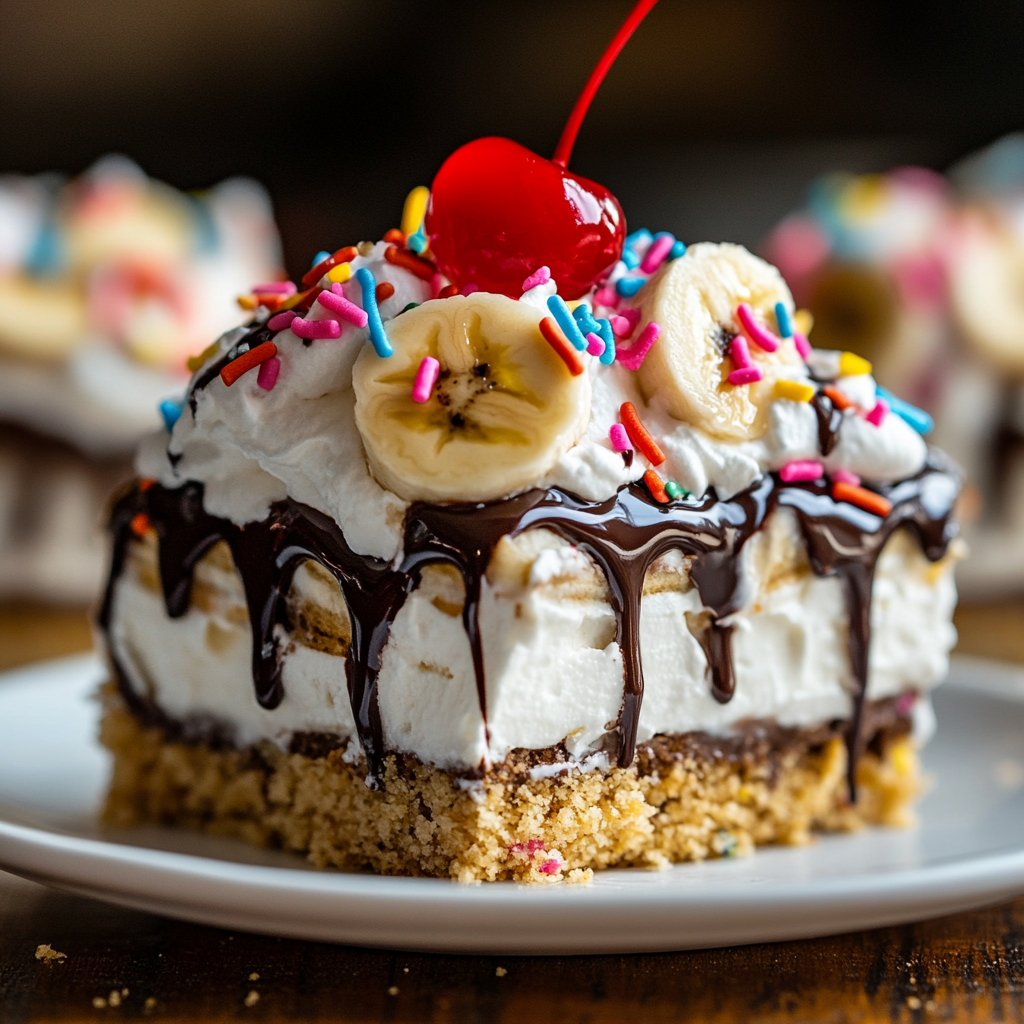 Banana Split Cake