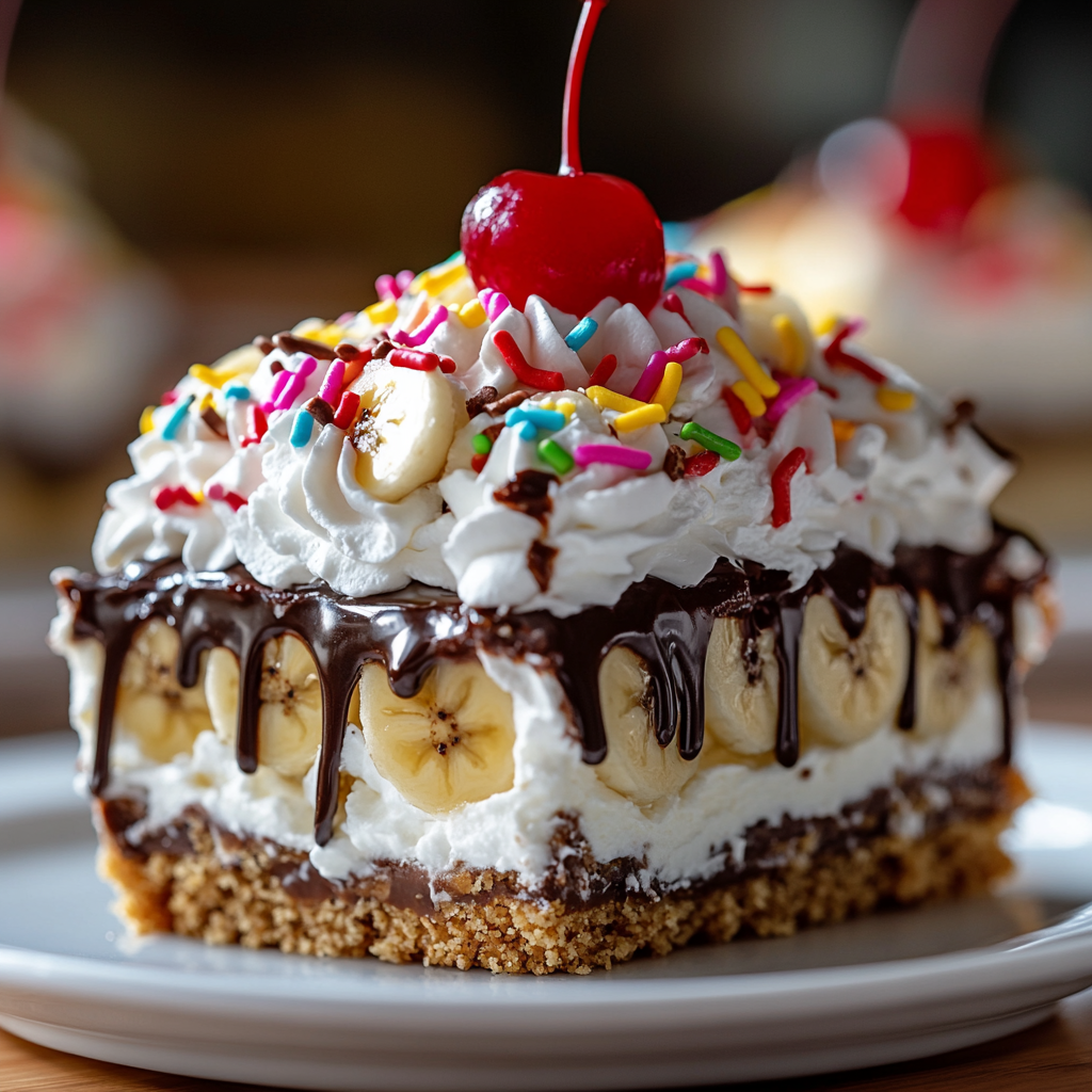 Banana Split Cake