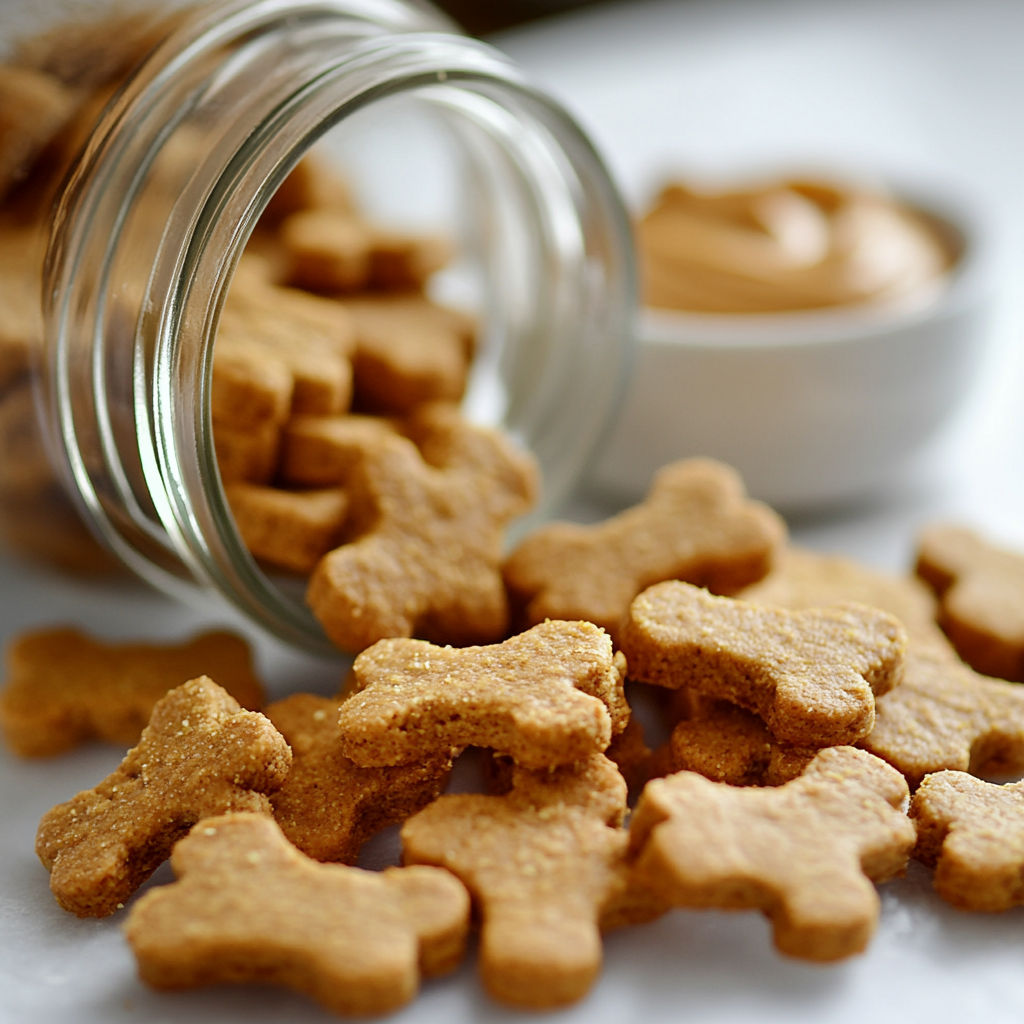 Homemade Peanut Butter Dog Treats