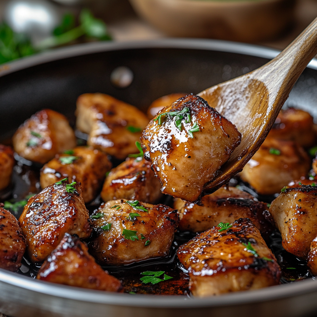 Garlic Butter Chicken Bites